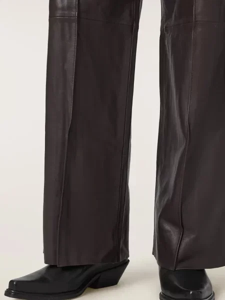 Кожаные брюки Allsaints
