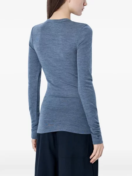 Tricou Róhe tricotate gri