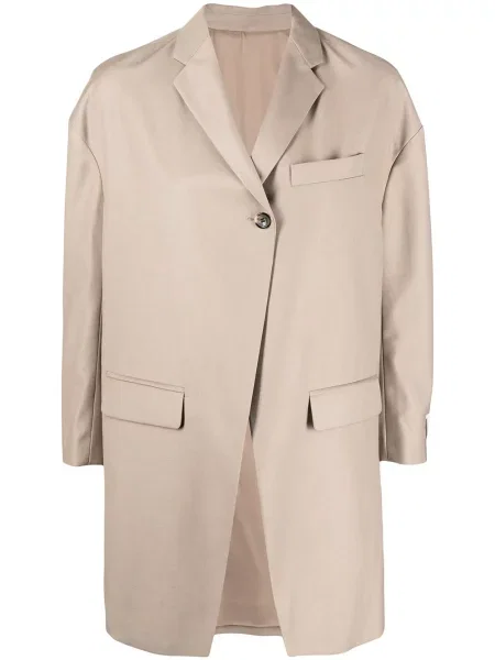 Marynarka Rokh asymetryczna jednorzędowa brązowa