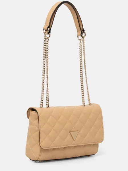 Τσάντα Guess μπεζ
