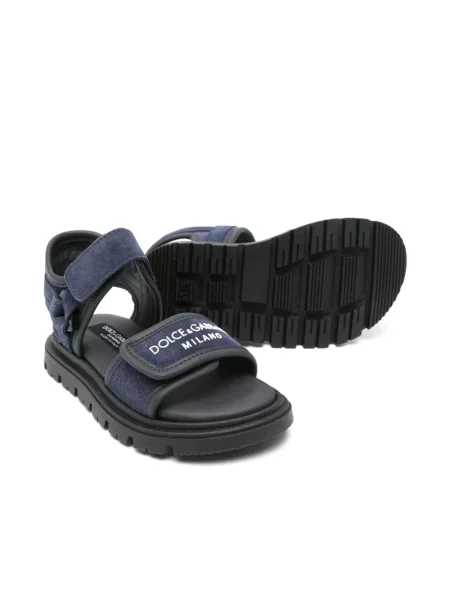Sandały dziecięce Dolce And Gabbana niebieskie