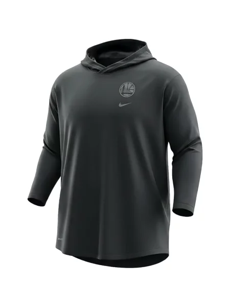 Pantaloni scurți Nike alergare cu talie înaltă în carouri albastru