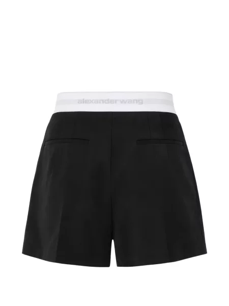Pantaloni scurți Alexander Wang negru
