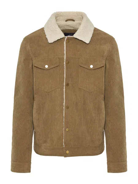 Funky Buddha Geacă de primăvară-toamnă maro