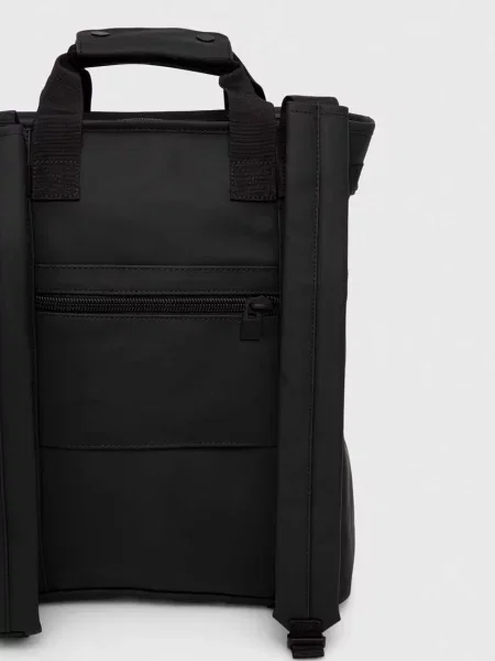 Batoh Rains Weekendbags velký hladký černá
