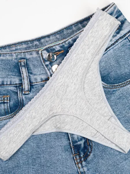 ISSA Plus Труси Текстиль сірий