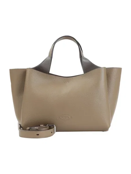 Torebka Tod's skórzana beżowa