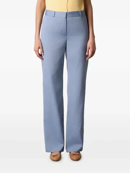 Pantaloni cu picior drept Brooks Brothers albastru