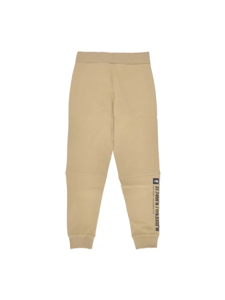 Lekkie spodnie dresowe The North Face beżowe