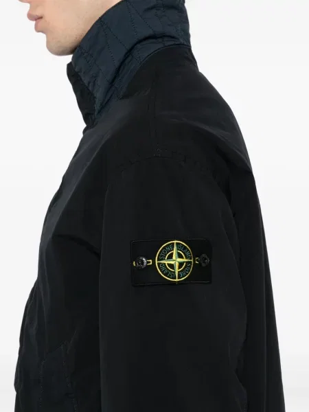 Geacă Stone Island cu strasuri albastru