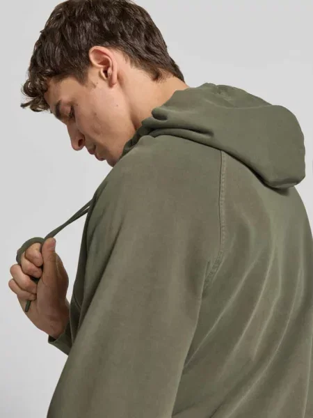 Bluza z kapturem o kroju regular fit z czystej bawełny Closed