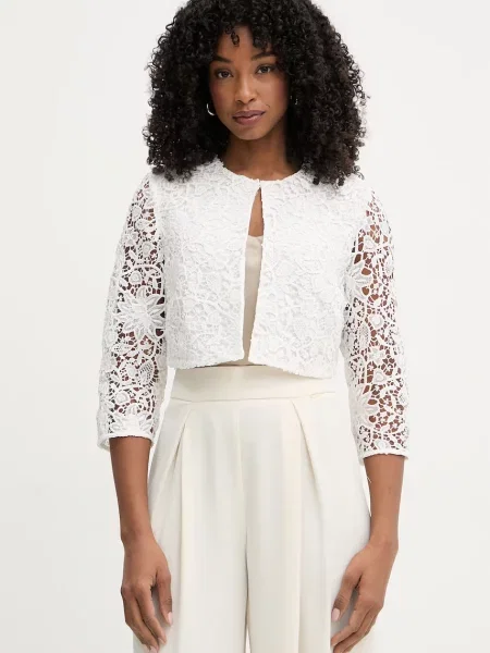 Morgan jachetă pentru femei alb