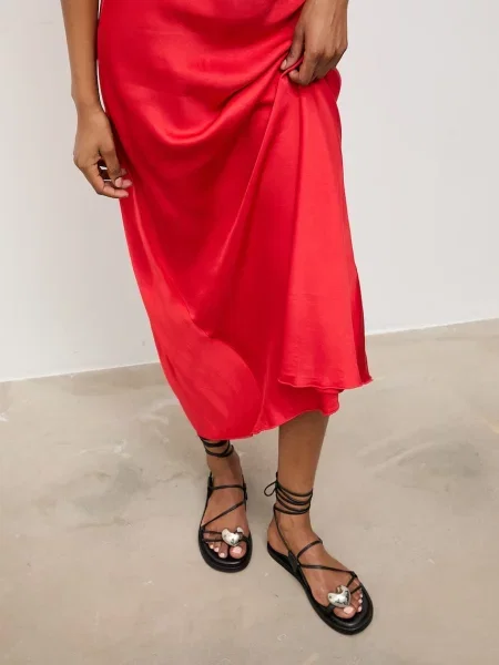 Answear.LAB sandale de piele negru