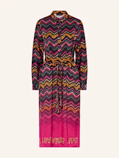 Miss Goodlife Sukienka Satynowa pink różowa