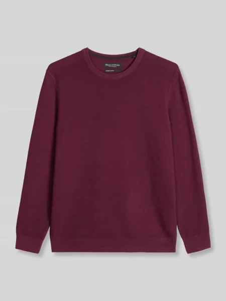 Sweter w kroju regular fit z czystej bawełny Marc O'polo
