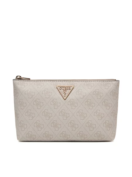 Guess Kosmetyczka Laurell II Slg Kremowy
