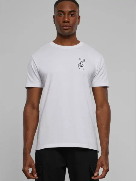 Tricou Mister Tee alb