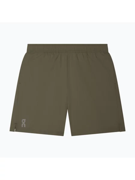 Pantaloni scurți de alergare pentru bărbați On 7" Core bark