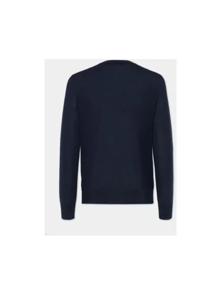 Sweter Dsquared2 wełniany niebieski