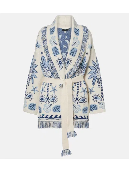 Cardigan Alanui de lână bej