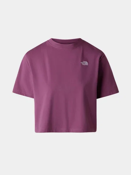 Футболка The North Face W EVOLUTION SIMPLE DOME CROP R фіолетовий