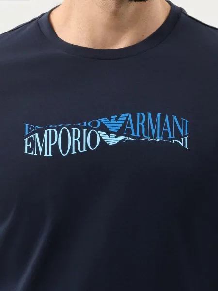 Футболка Emporio Armani синяя