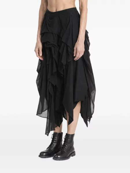Fustă Yohji Yamamoto negru