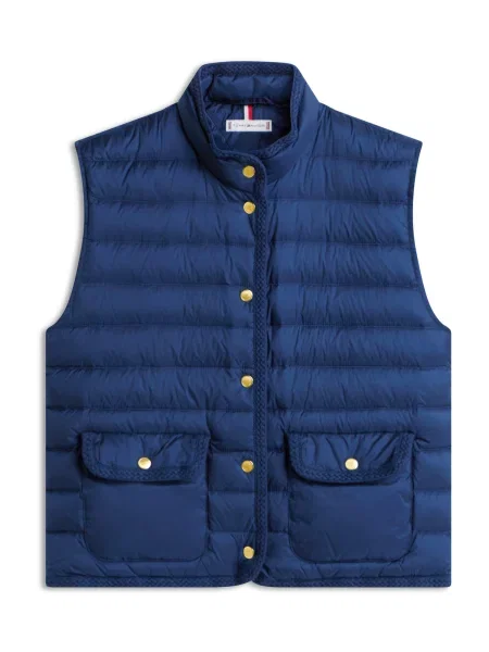 TOMMY HILFIGER Vestă închis albastru