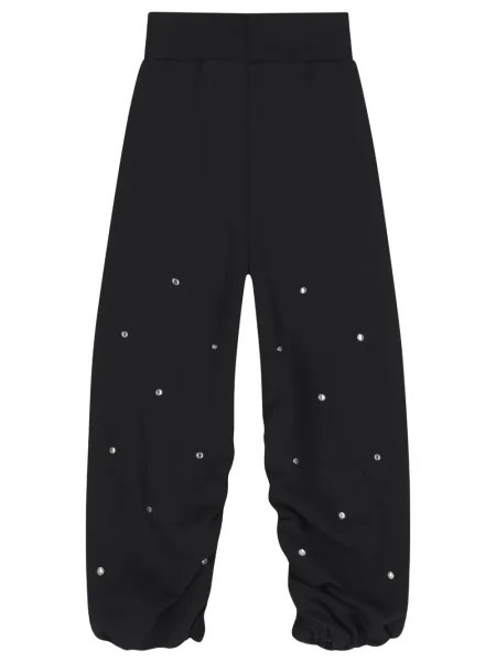 Joggery dziecięce Msgm czarne