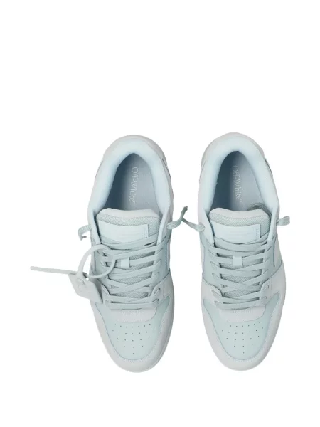 Sneakerși Off-white business alb