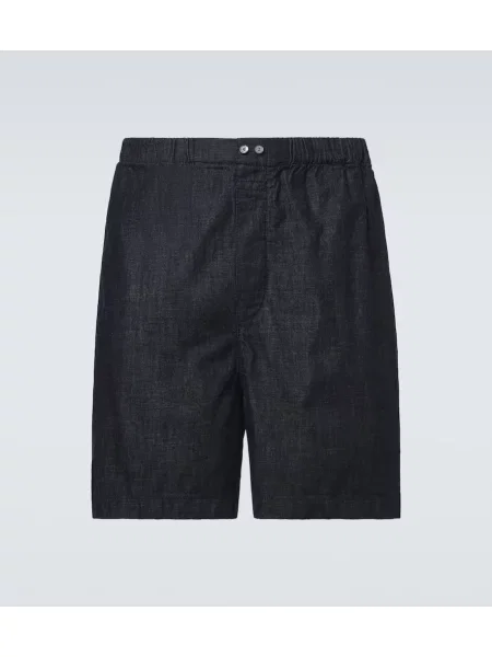 Džínové šortky Acne Studios modré