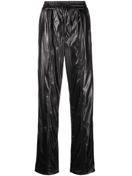 Pantaloni Marant Etoile din piele negru