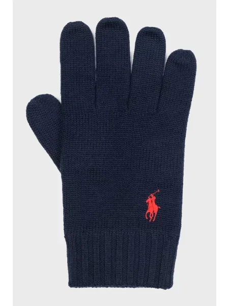 Перчатки Polo Ralph Lauren синие