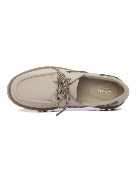 Mokasíny Clarks hnedá