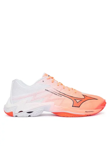 Batai uždaroms aikštelėms Mizuno Wave Lightning Elite Koralų