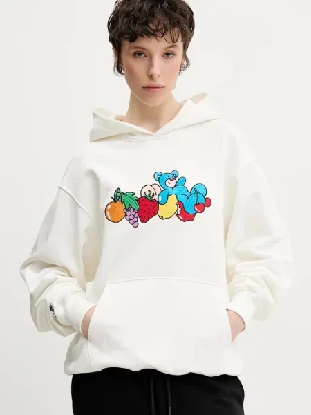 Кофта Inbetweeners з капюшоном з аплікацією бежевий