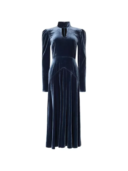 Rochie midi Temperley London albastru