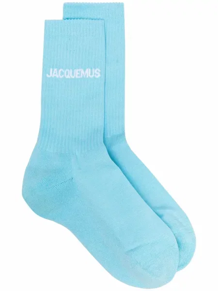 Șosete Jacquemus cu imagine albastru