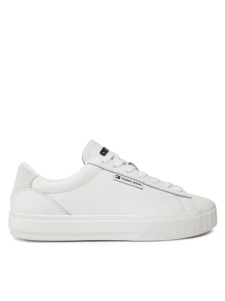 Αθλητικά Tommy Jeans Tjw Cupsole Sneaker Ess λευκό