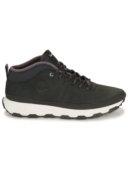 Kožené tenisky Timberland černé