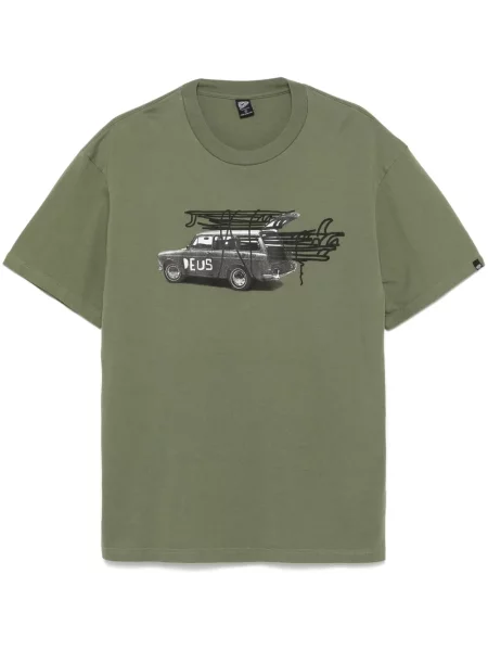 Tricou Deus Ex Machina verde