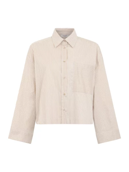 Koszula Peserico w paski biała
