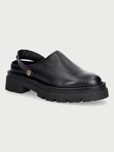 Papuci Steve Madden din piele negru