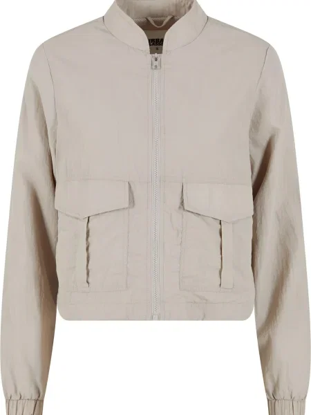 Urban Classics Geacă de primăvară-toamnă gri