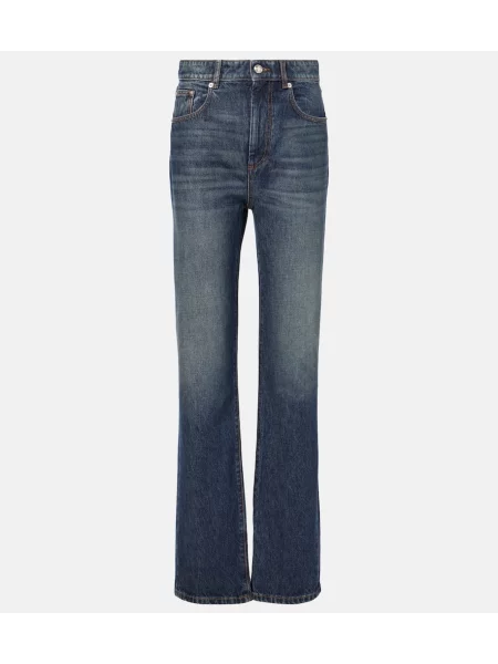 Proste jeansy Sportmax niebieskie