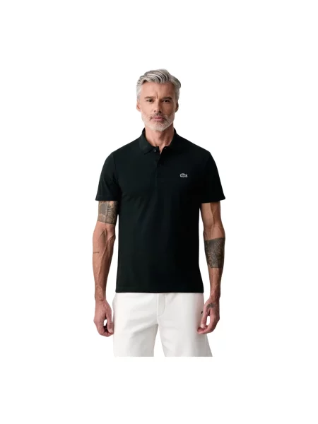 Koszulka polo Lacoste czarna