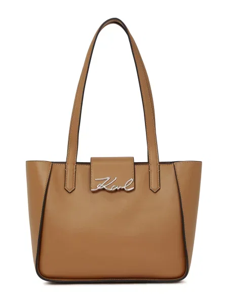 Karl Lagerfeld Torba za čez ramo konjak