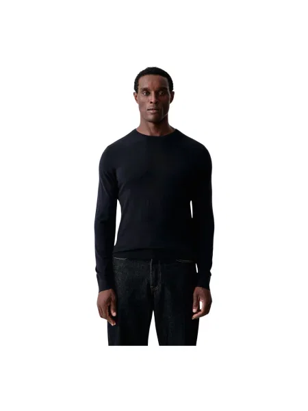 Sweter Guess wełniany niebieski