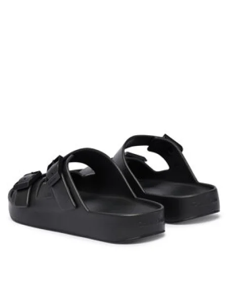 Calvin Klein šľapky pánske ERGON EVA DOUBLE BAR SANDAL čierna