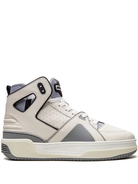 Sneakerși Just Don din piele alb